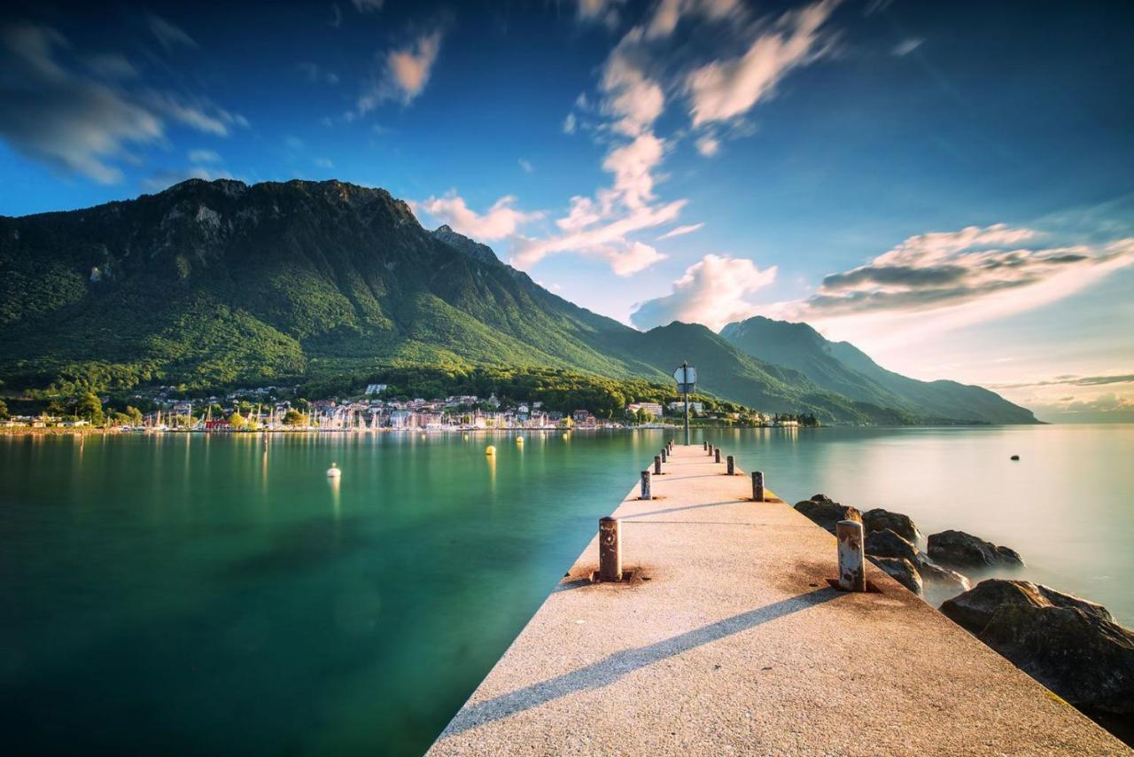 Aloha Chambres Port-Valais Buitenkant foto
