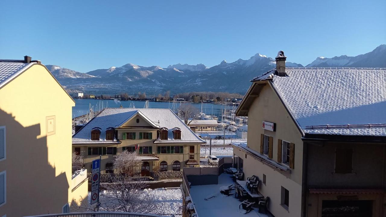 Aloha Chambres Port-Valais Buitenkant foto