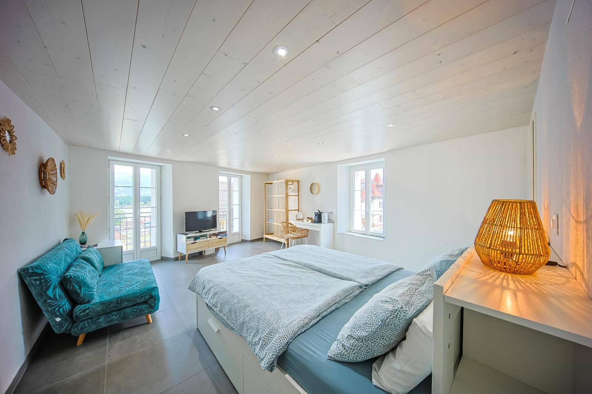 Aloha Chambres Port-Valais Buitenkant foto